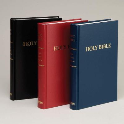 KJV, Pew Bible, Hardcover, Burgundy, Red Letter, Comfort Print: Holy Bible, King James Version Hardcover