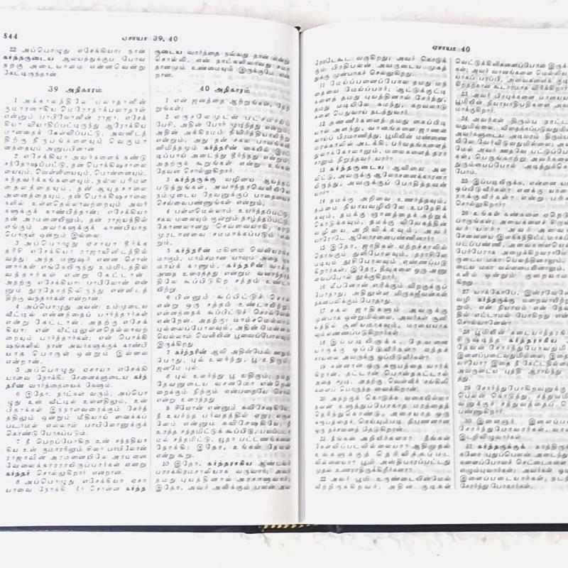 Holy Bible Tamil-Royal Bible-Open Type Leather Bound – 1 January 2022