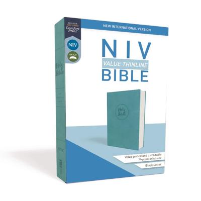 NIV, Value Thinline Bible, Leathersoft, Teal, Comfort Print Imitation Leather – 21 November 2017