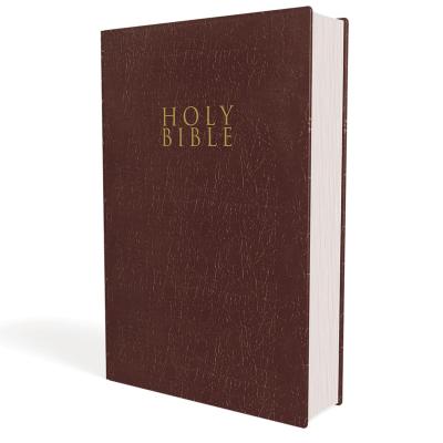 NIV: Gift And Award Bible, Leather-Look, Burgundy, Red Letter